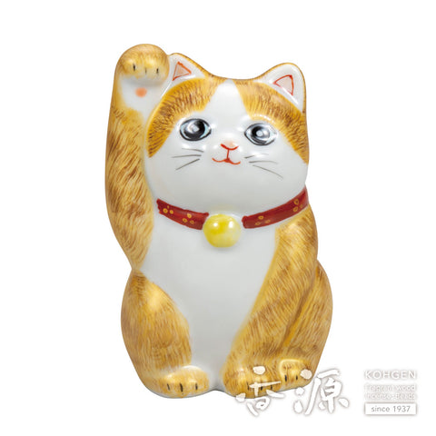 Kutani ware beckoning cat