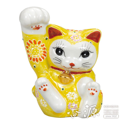 Kutani ware beckoning cat