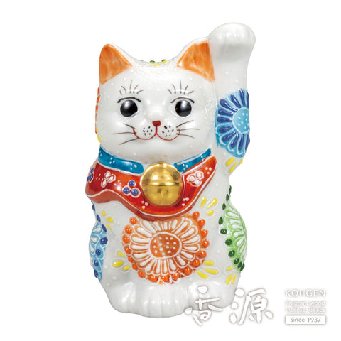 Kutani ware beckoning cat