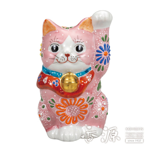 Kutani ware beckoning cat