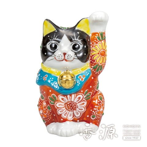 Kutani ware beckoning cat