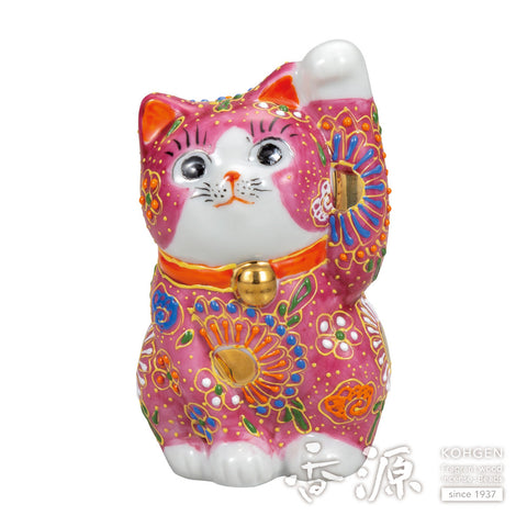 Kutani ware beckoning cat