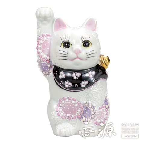 Kutani ware beckoning cat