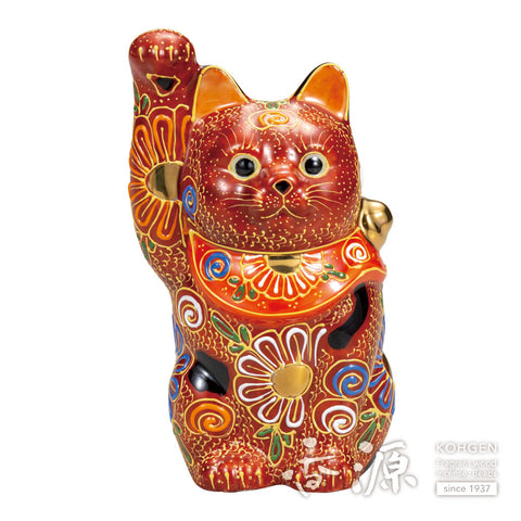 Kutani ware beckoning cat