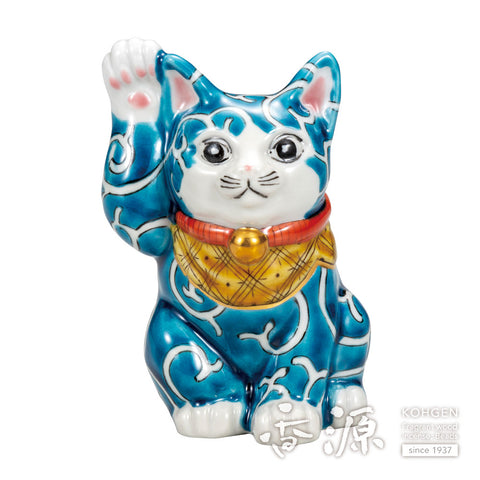 Kutani ware beckoning cat