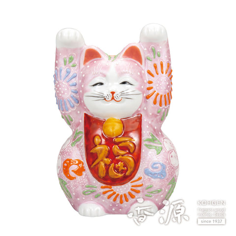 Kutani ware beckoning cat