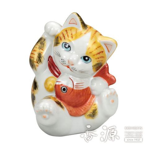 Kutani-yaki sea bream beckoning cat
