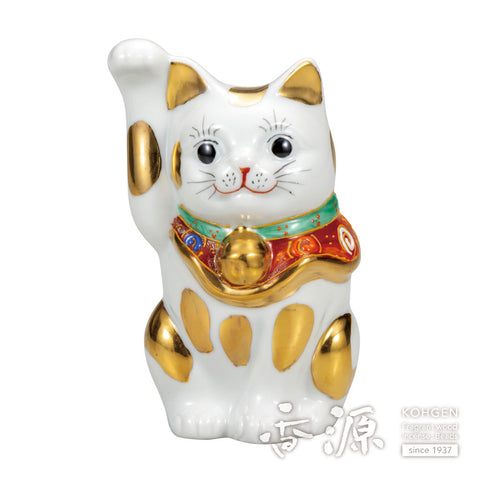 Kutani ware beckoning cat