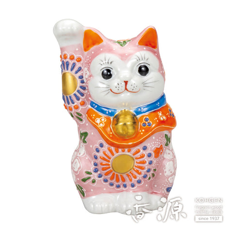 Kutani ware beckoning cat