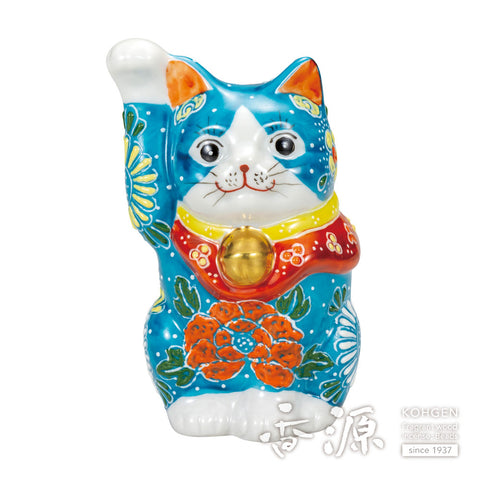 Kutani ware beckoning cat