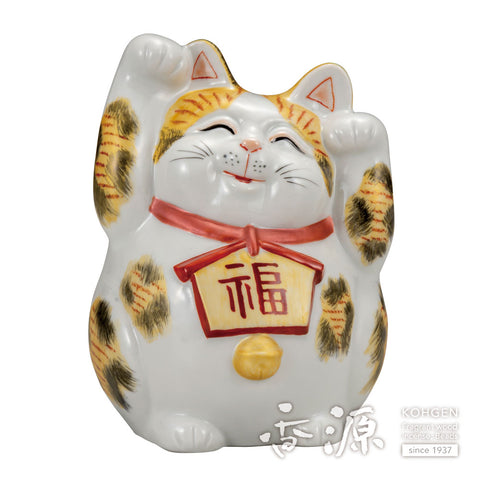 Kutani ware beckoning cat