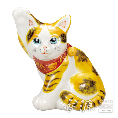 Kutani ware beckoning cat