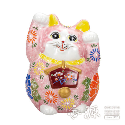 Kutani ware beckoning cat