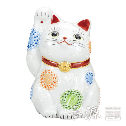 Kutani ware beckoning cat