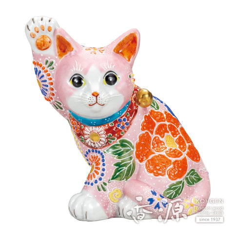 Kutani ware beckoning cat
