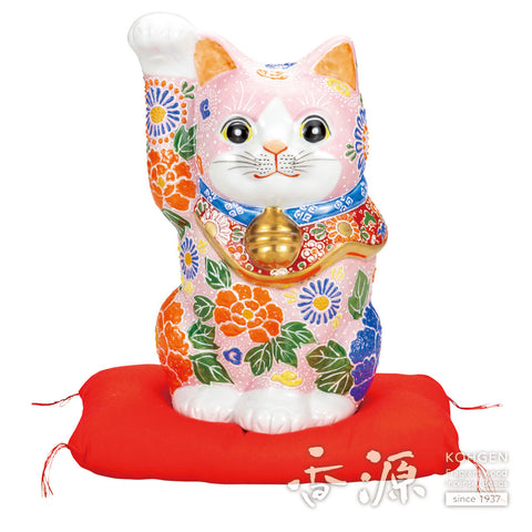Kutani ware beckoning cat