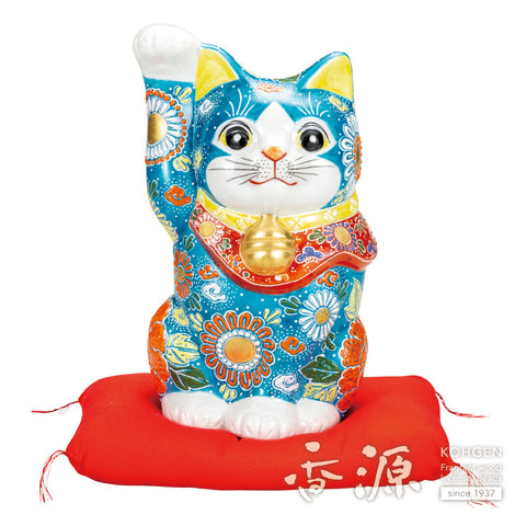 Kutani ware beckoning cat