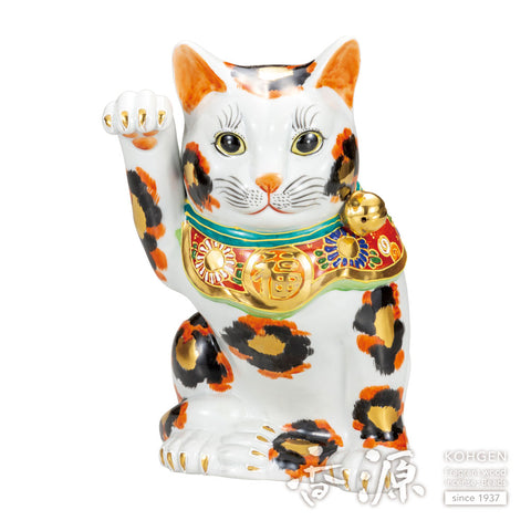 Kutani ware beckoning cat