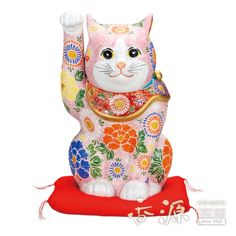 Kutani ware beckoning cat