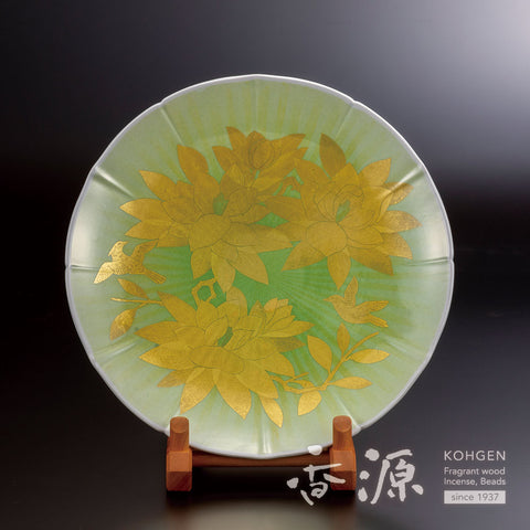 Kutani ware decorative plate