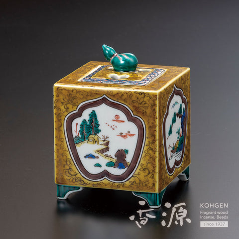 Kutani incense burner