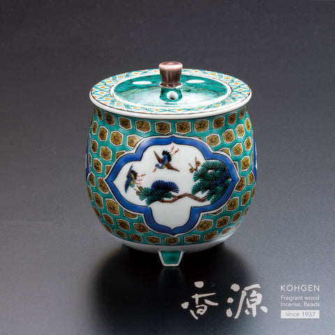Kutani incense burner