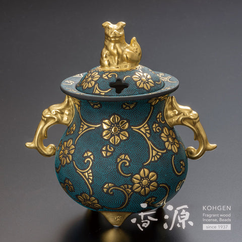 Kutani incense burner
