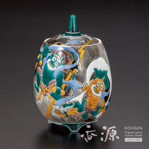 Kutani incense burner