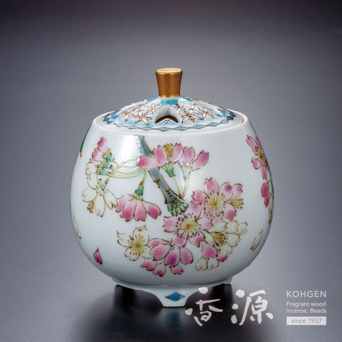Kutani incense burner