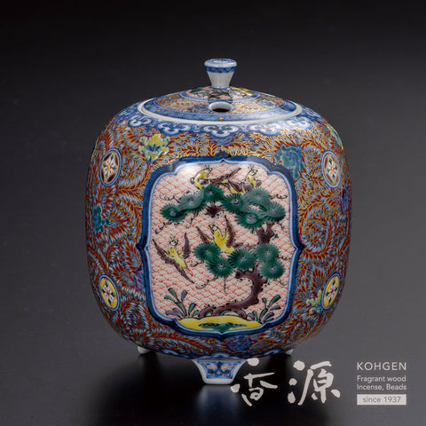 Kutani incense burner