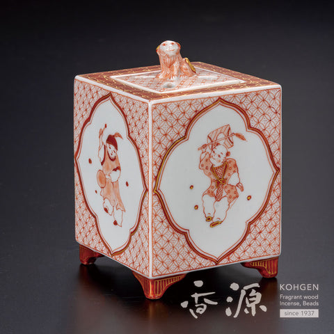 Kutani incense burner