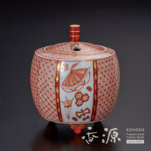 Kutani incense burner