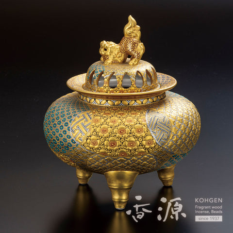 Kutani incense burner