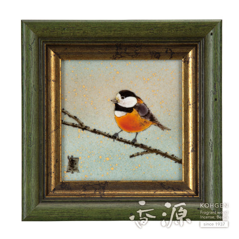 Kutani ware pottery frame
