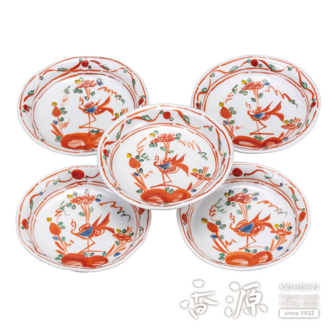 Kutani ware plate set