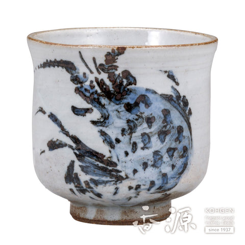 Kutani ware large teacup