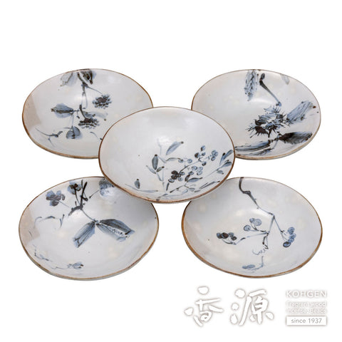 Kutani ware plate set