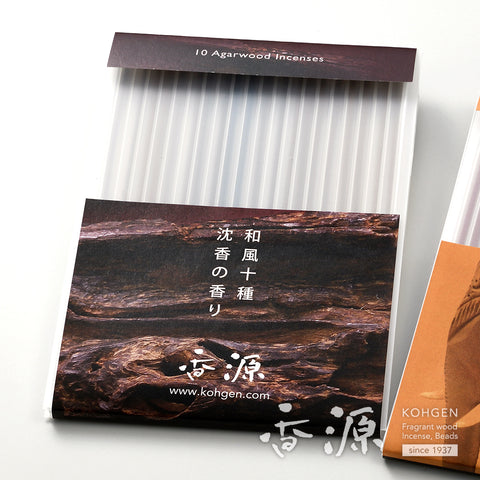 10 types of Japanese style incense