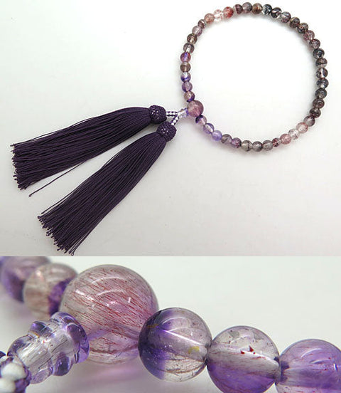 Rosary for women, Sacred Seven, 7mm beads, made to order, limited edition