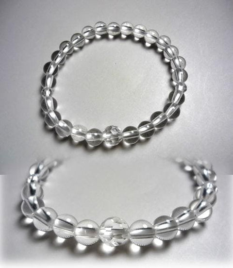 Birthstone bracelet April crystal