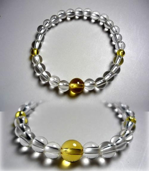 Birthstone Bracelet November Citrine