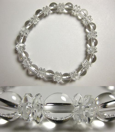 Quartz Cut Combination Bracelet Quartz