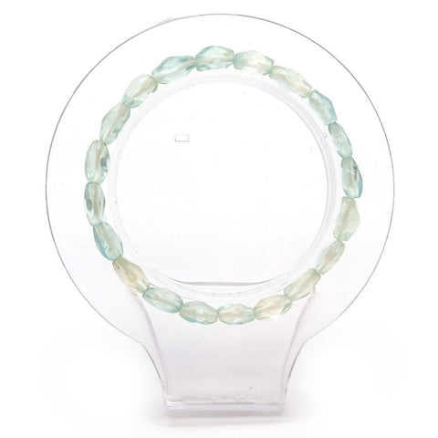 Aquamarine Tumbler Bracelet Straight Bracelet