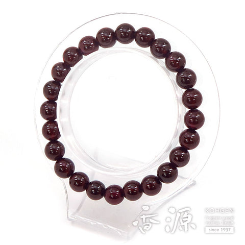 Garnet 8mm bead bracelet, limited edition