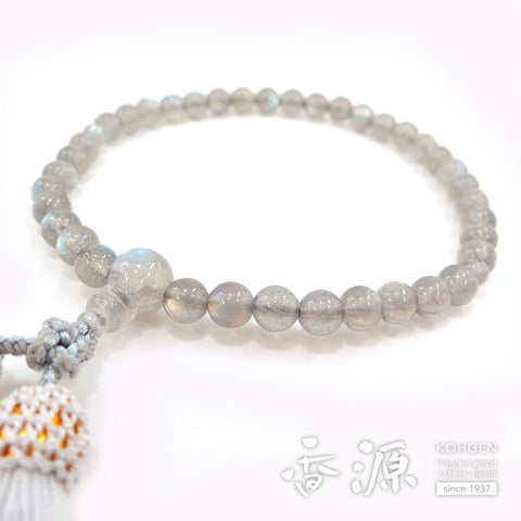 Women's prayer beads, Labradorite, 7mm beads, limited edition