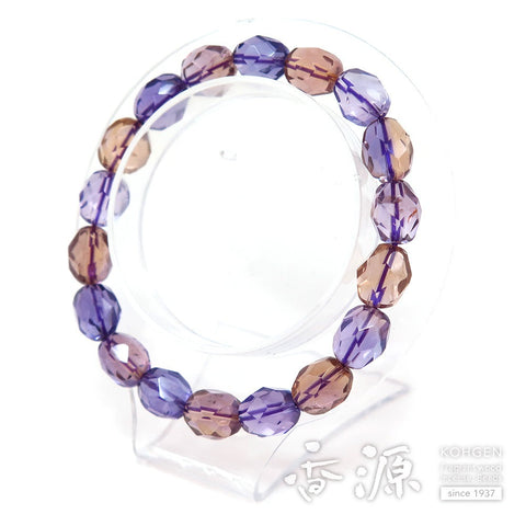 Ametrine Cut Glass Bracelet Straight