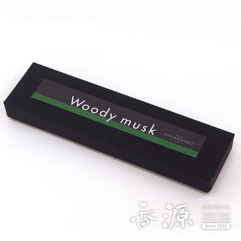 Shunkodo Incense Sticks, CONCEPT : ZERO Series, Woody musk