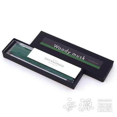 Shunkodo Incense Sticks, CONCEPT : ZERO Series, Woody musk