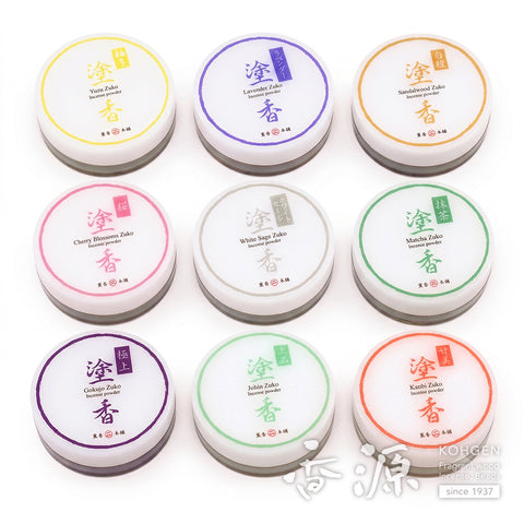 Osagawa Nisaburo Shoten Zukoh Container Series - Complete Set (All 9 Scents)