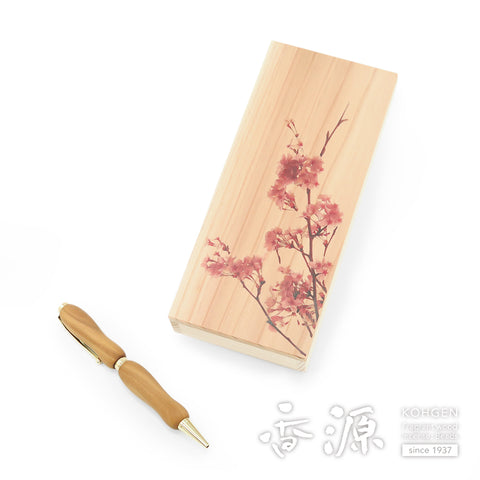 Sandalwood Ballpoint Pen with Wooden Box
